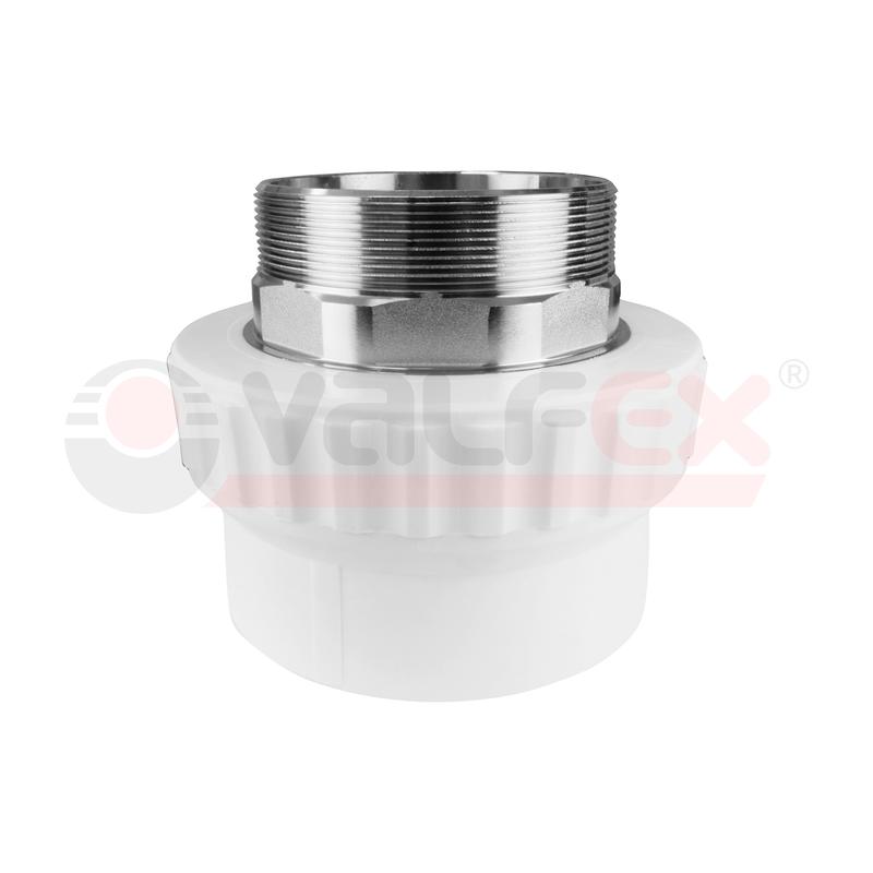 Муфта переходная с наружной резьбой 75х2 1/2дюйм под ключ (6/1) VALFEX 10135075