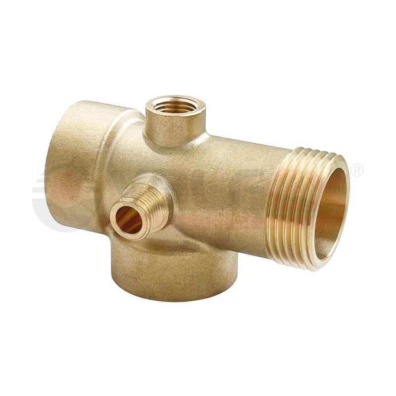 Штуцер 5-ти выводной 1дюйм х 80мм (25/5) К VALFEX VF.600.L.05080