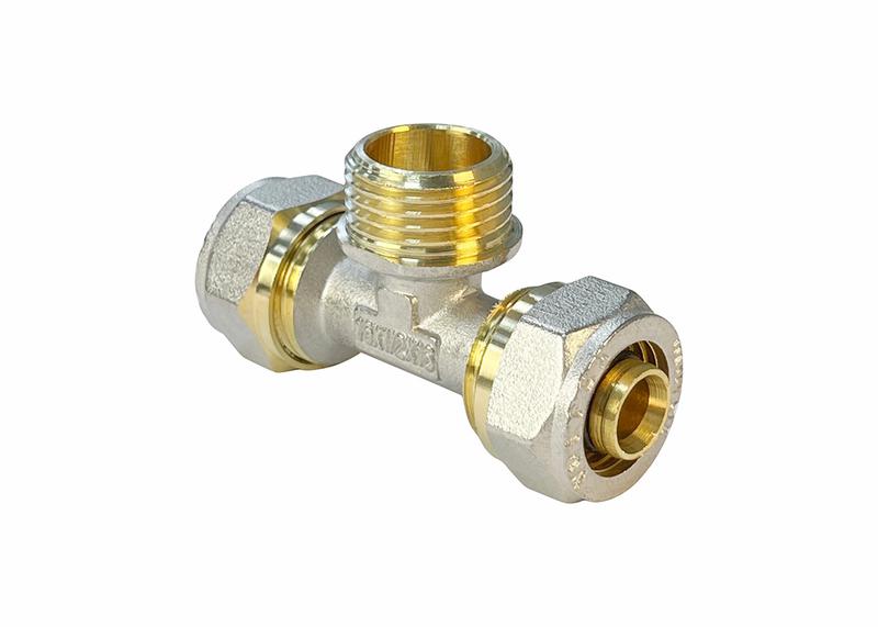 Тройник обжимной с переходом на НР 32х1дюймх32 (30/2) К VALFEX VF.333.N.321032