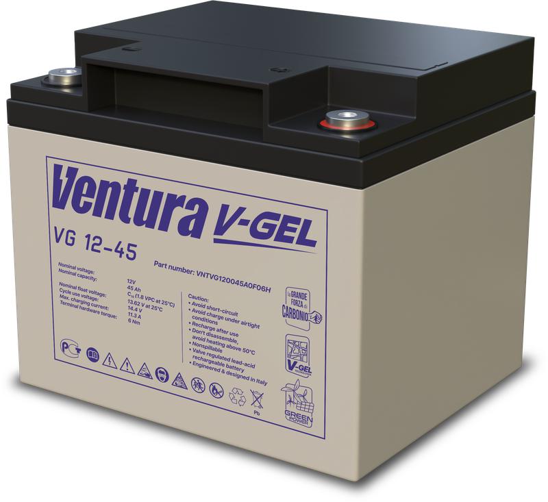 Аккумулятор 12В 45А.ч VG 12-45 Ventura