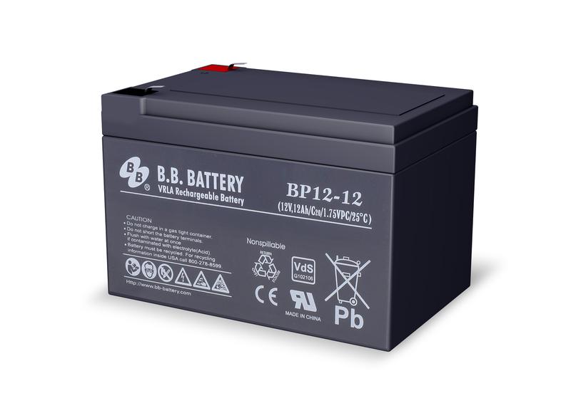 Аккумулятор 12В 12А.ч BP 12-12 B.B. Battery