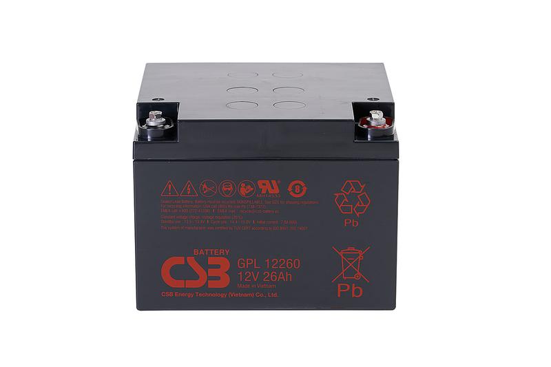 Аккумулятор 12В 26А.ч CSB GPL12260 I CSB