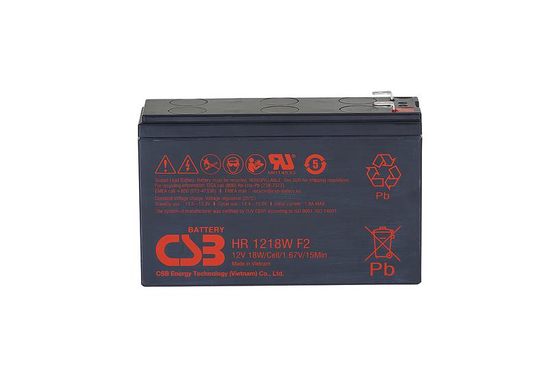 Аккумулятор 12В 4.5А.ч CSB HR1218W F2 CSB