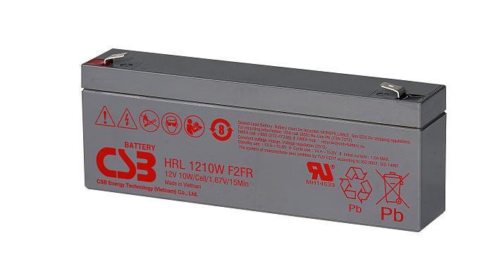 Аккумулятор 12В 2.7А.ч CSB HRL1210W F2 FR CSB Аккумулятор 12В 2.7А.ч CSB HRL1210W F2 FR CSB