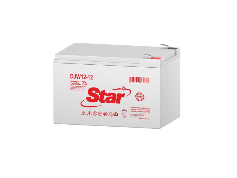 Аккумулятор 12В 12А.ч Star DJW12-12