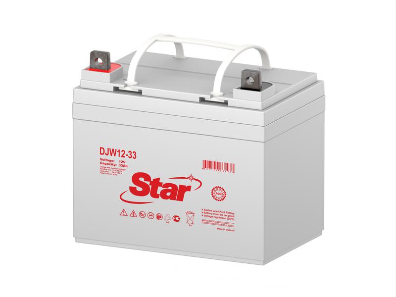 Аккумулятор 12В 33А.ч Star DJW12-33
