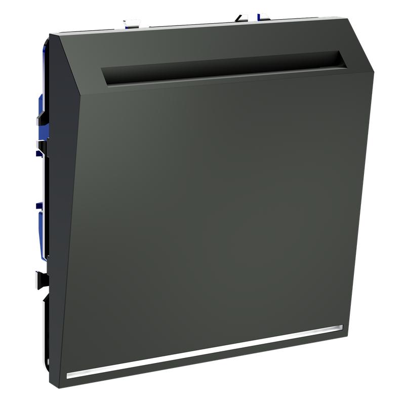 Выключатель карточный 1п СП S70 16А IP30 титан Voltum VLS010706