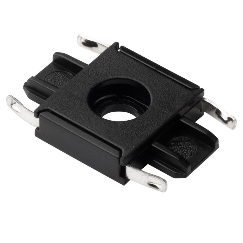 Коннектор I-образный MTR16 CI-BL накладной шинопровод низковольтный черн. Pro JazzWay 5057272