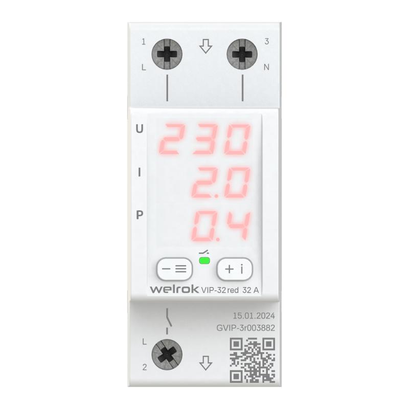 Реле VIP-32 red многофункц. Welrok 4660251140502