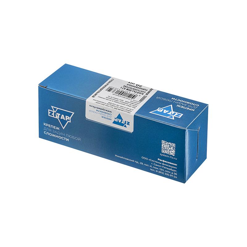 Болт сантехнический 8х100 DIN 571 оцинк. (коробка) (уп.20шт) Tech-Krep/Zitar 126559