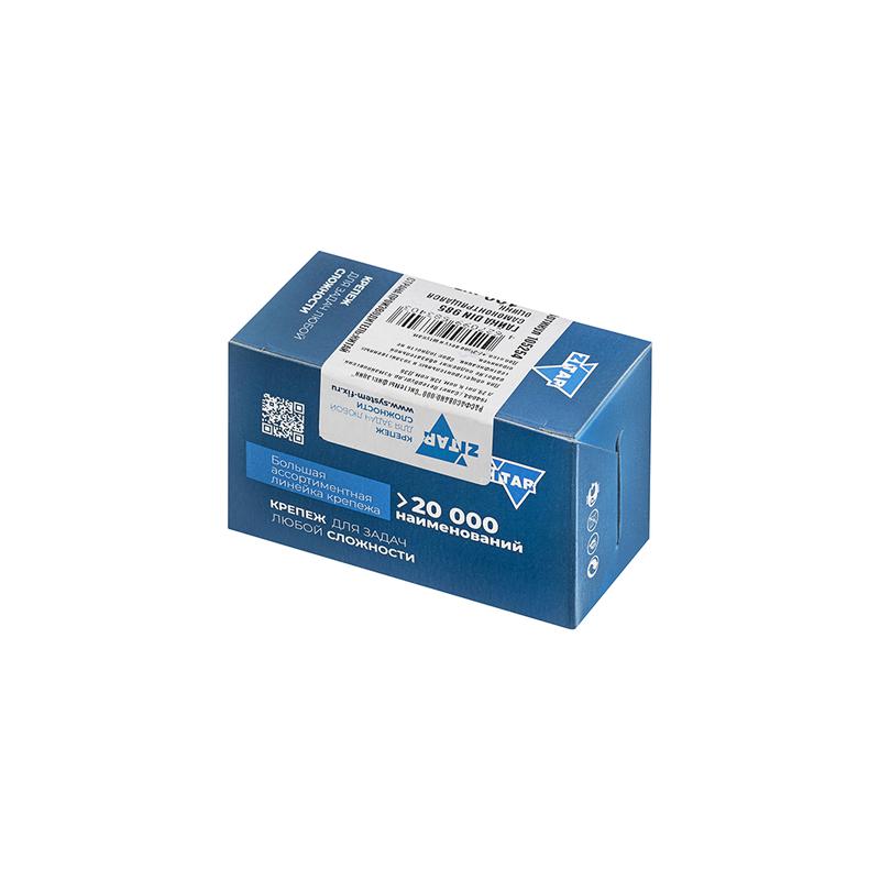 Гайка самоконтрящаяся М8 DIN 985 оцинк. (уп.100шт) Tech-Krep/Zitar 105254