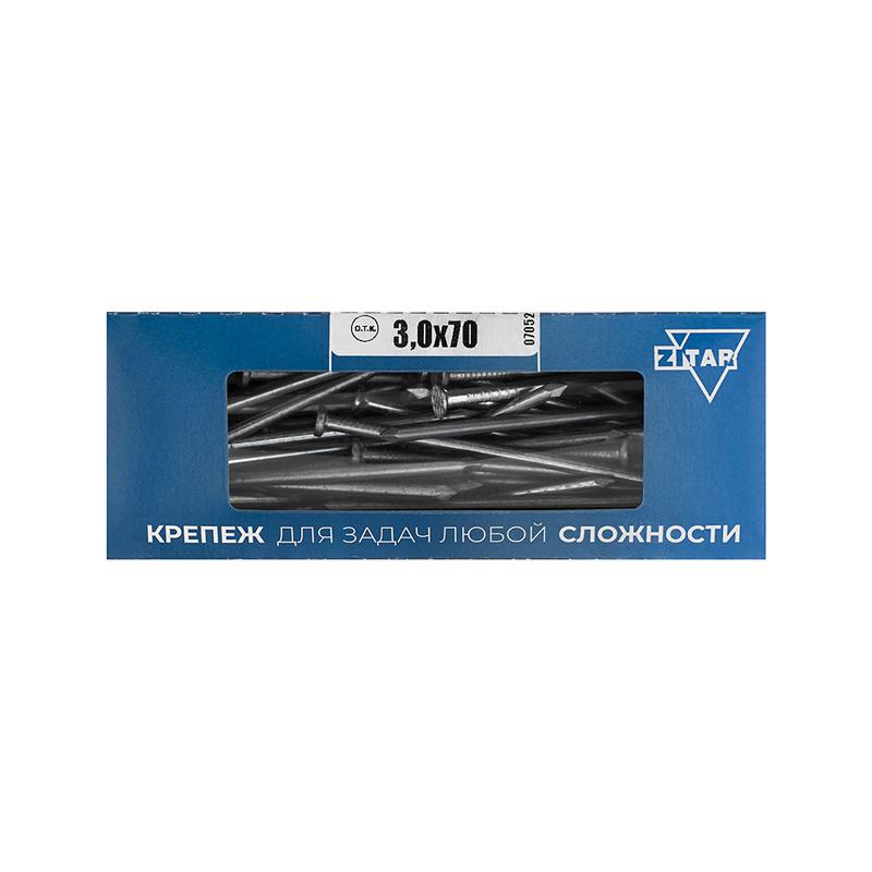 Гвоздь строительный 3х70 оцинк. (уп.400г) Tech-Krep/Zitar 102030